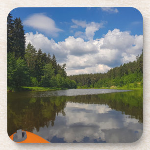 Dessous-de-verre Paysage naturel Paysage Canal Sky Biélorussie