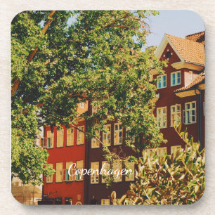 Dessous-de-verre Paysage urbain de Copenhague - Danemark