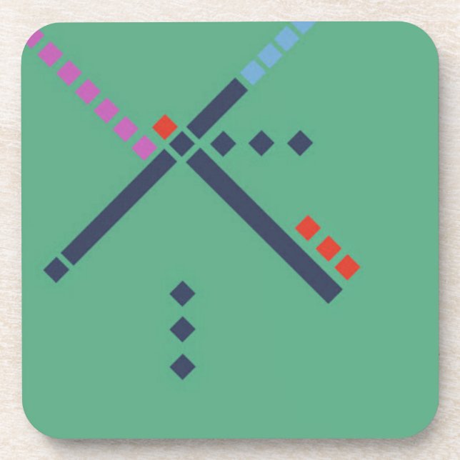 Dessous-de-verre PDX Airport Carpet (Devant)