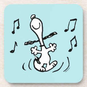 Dessous-de-verre Peanuts   Snoopy Dancing