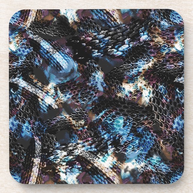 Dessous-de-verre Peau de serpent (Devant)
