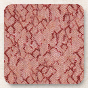 Dessous-de-verre Peau de serpent Maroon.jpg