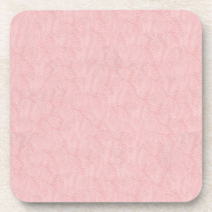 Dessous-de-verre Peau de serpent rose