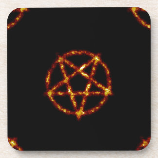 Dessous-de-verre pentagramme