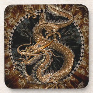 Dessous-de-verre Pentagramme de Dragon