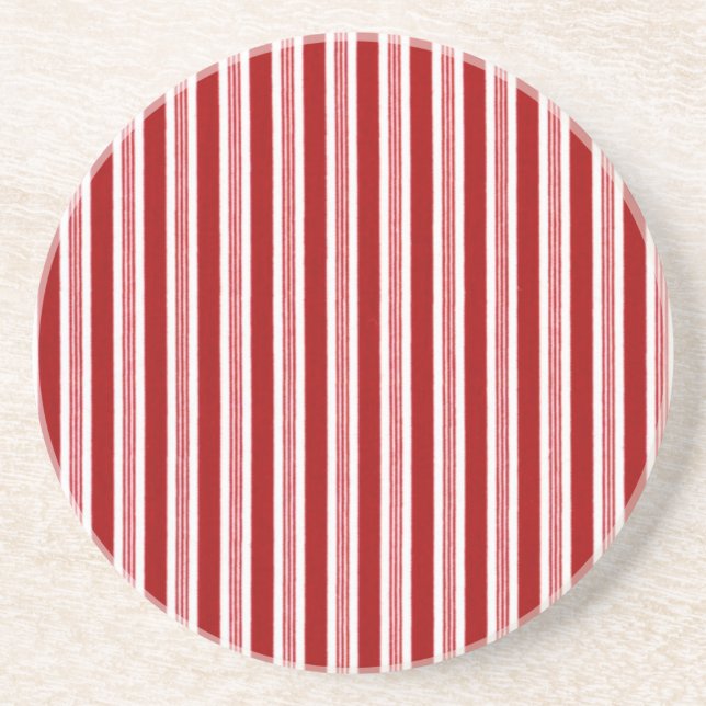 Dessous de verre Peppermins Stripes (Devant)