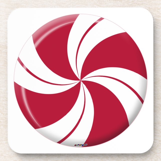 Dessous-de-verre Peppermint (Devant)