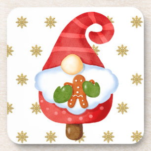 Dessous-de-verre Père Noël Gnome