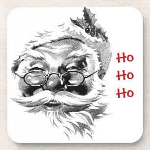 Dessous de verre père Noël Ho Ho Ho