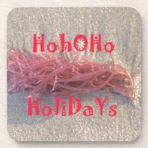 Dessous-de-verre Père Noël HoHoHo Joyeux Noël des couleurs de la pl