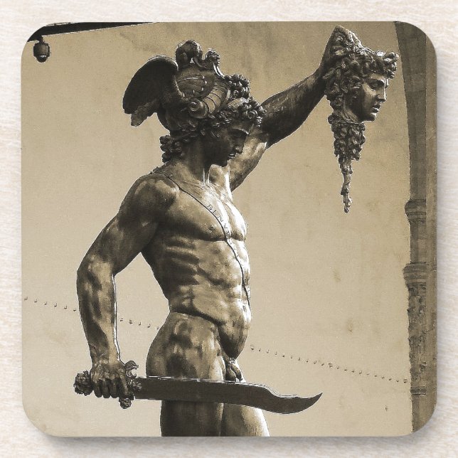 Dessous-de-verre Persée avec la tête de Medusa (Devant)