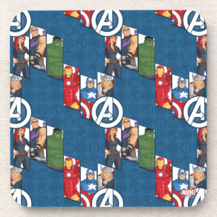 Dessous-de-verre Personnages d'Avengers Assemble pour enfants