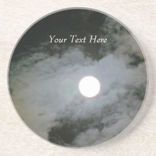 Dessous de verre personnalisables de boissons de