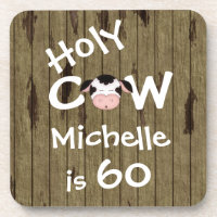 Personnalisé Funny Holy Cow 60th Birthday Humoriso