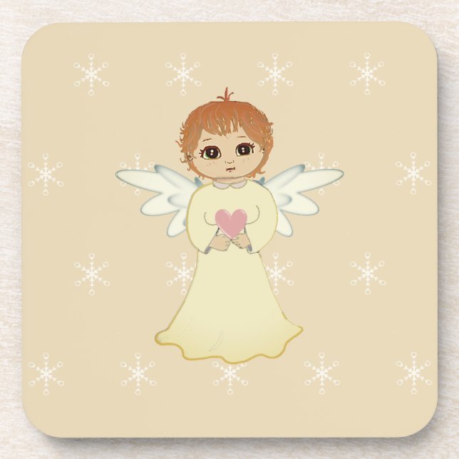 Dessous-de-verre Petit ange mignon (Devant)