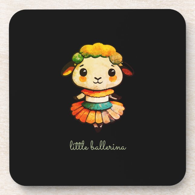 Dessous-de-verre Petits moutons Ballerina (Devant)