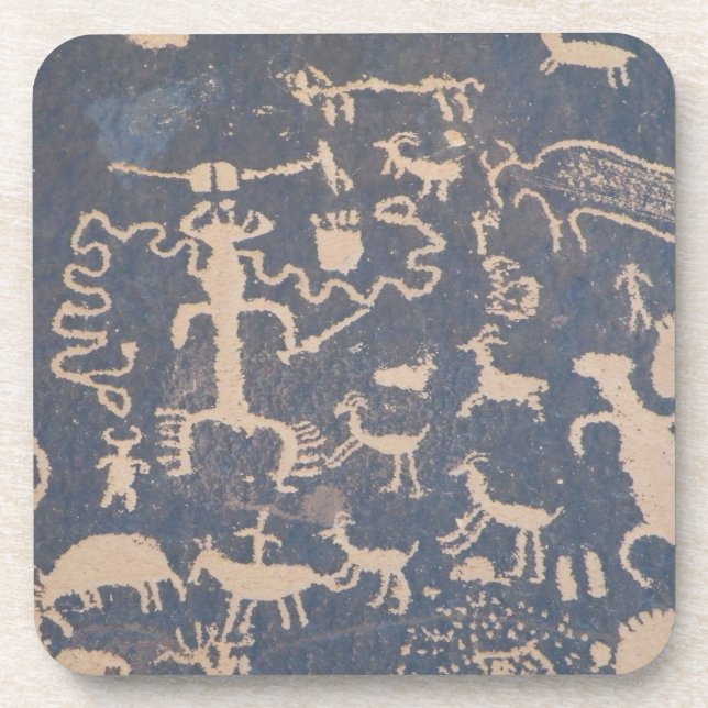 Dessous-de-verre Petroglyphes Rock (Devant)