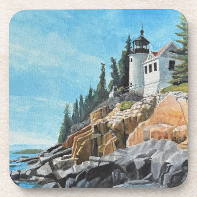 Dessous-de-verre Phare de Bass Harbor (Devant)