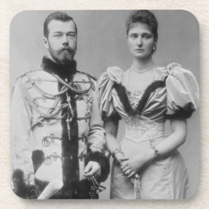 Dessous-de-verre Photographie de portrait de tsar Nicholas II