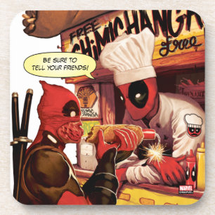 Dessous-de-verre Piège de Deadpool Chimichanga