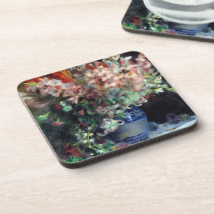 Dessous-de-verre Pierre-Auguste Renoir Vintage Gladioli dans un Vas