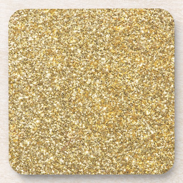 Dessous-de-verre Pierre d'argent Gary Marbre d'or Parties scintilla (Devant)