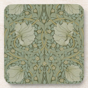 Dessous-de-verre Pimpernel par William Morris Textile Floral Vintag