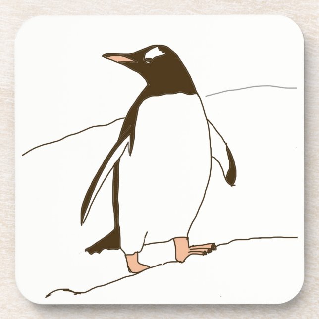 Dessous-de-verre Pingouin (Devant)