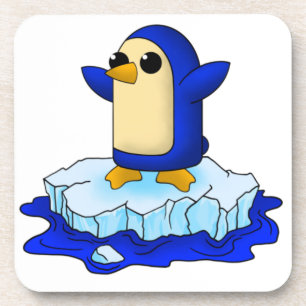 Dessous-de-verre Pingouin mignon bébé