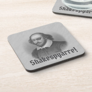 Dessous-de-verre Pirate Shakespeare -