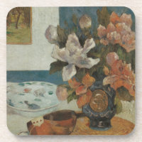 Pivoines chinoises et mandoline de Paul Gauguin