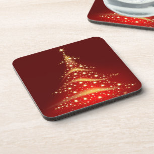 Dessous-de-verre PixDezines Sparkling Christmas Tree
