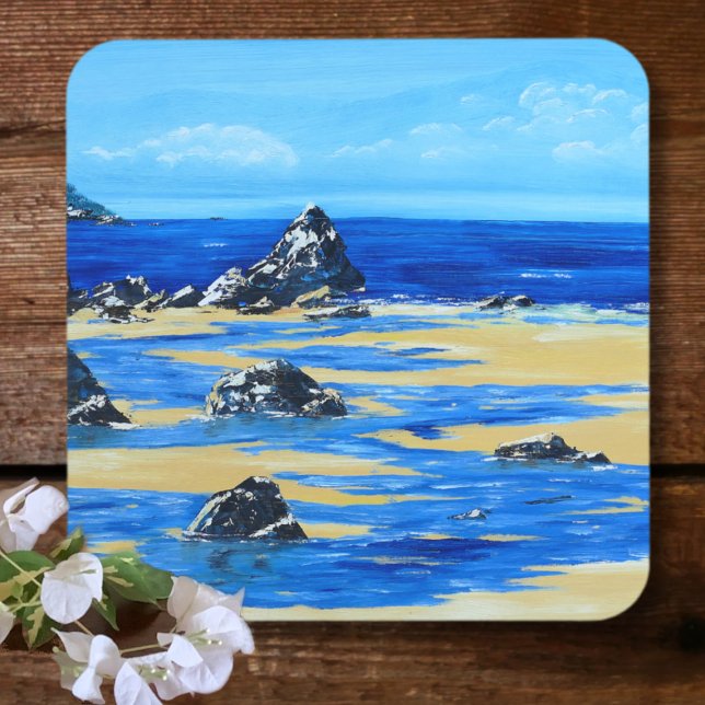 Dessous-de-verre Plage (Créateur téléchargé)