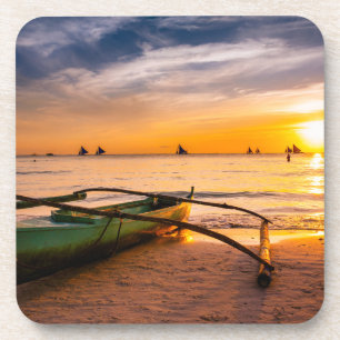 Dessous-de-verre Plages tropicales   Boracay's White Beach