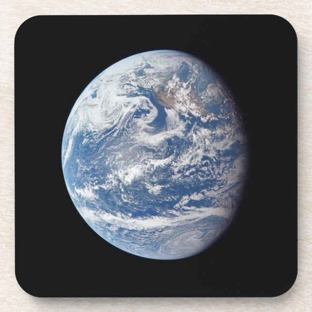 Dessous-de-verre Planète Terre Prise Par L'Équipage Apollo 11. (Devant)