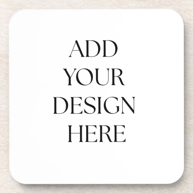 Dessous-de-verre Plastic Coaster (Devant)