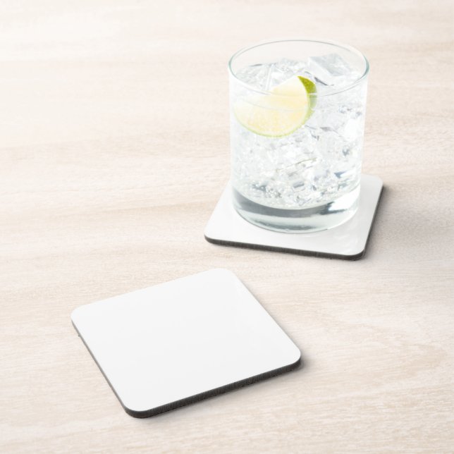 Dessous-de-verre Plastique blanc (Côté Droit)