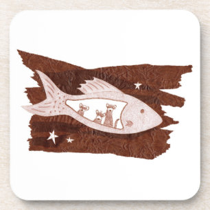 Dessous de verre plastique Space Ferrets