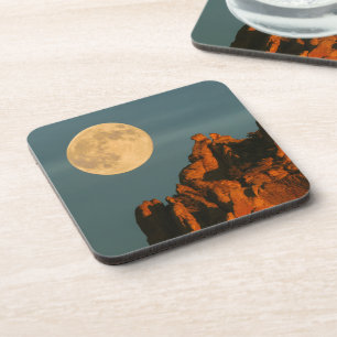 Dessous-de-verre Pleine lune   Basalt Cliffs Smith Rock State Park