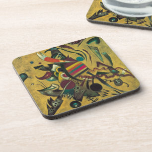 Dessous-de-verre Points de Wassily Kandinsky, Expressionisme Vintag