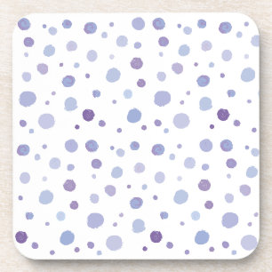 Dessous-de-verre pois peint à la main