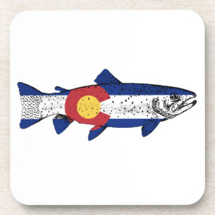 Dessous-de-verre Poisson Colorado