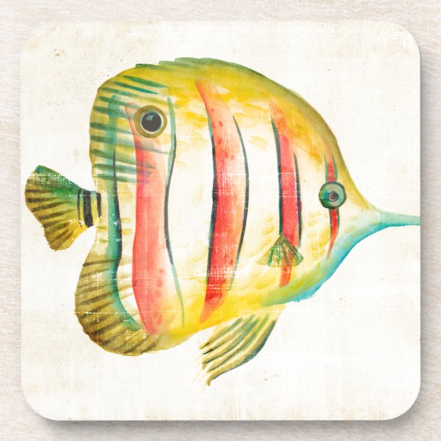 Dessous-de-verre Poisson coloré (Devant)