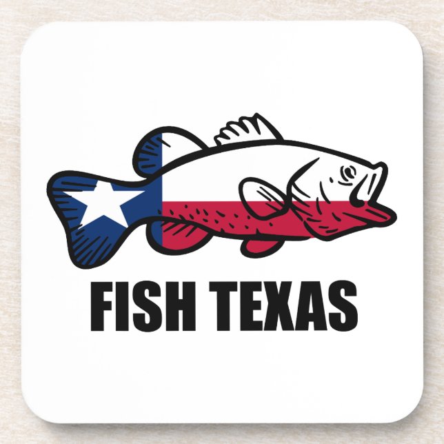 Dessous-de-verre Poisson Texas (Devant)