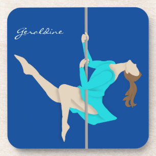 Dessous-de-verre Pole Fitness