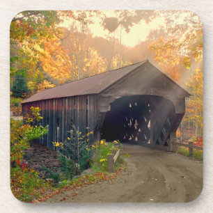 Dessous-de-verre Pont couvert du Vermont