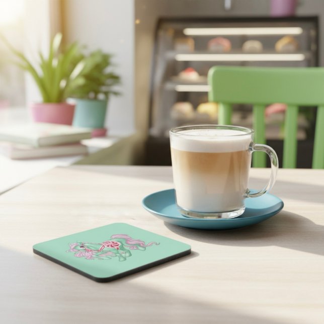 Dessous-de-verre Pony Beverage Coaster (Créateur téléchargé)