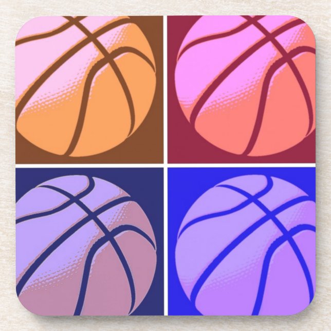 Dessous-de-verre Pop Art Basket (Devant)