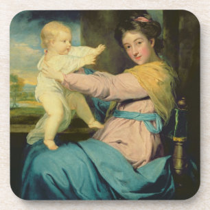 Dessous-de-verre Portrait de Caroline, duchesse de Marlborough avec