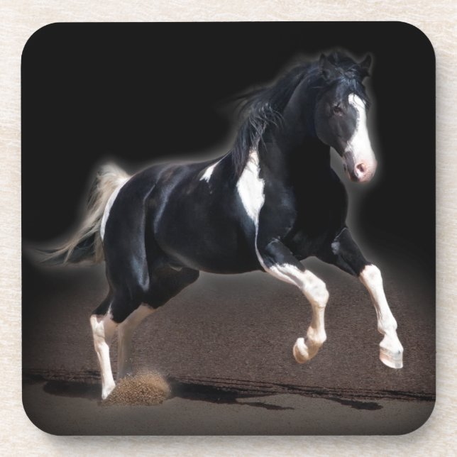 Dessous-de-verre Portrait de cheval VIII (Devant)